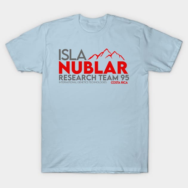 Isla Nublar Research Team T-Shirt by DreadfulThreads